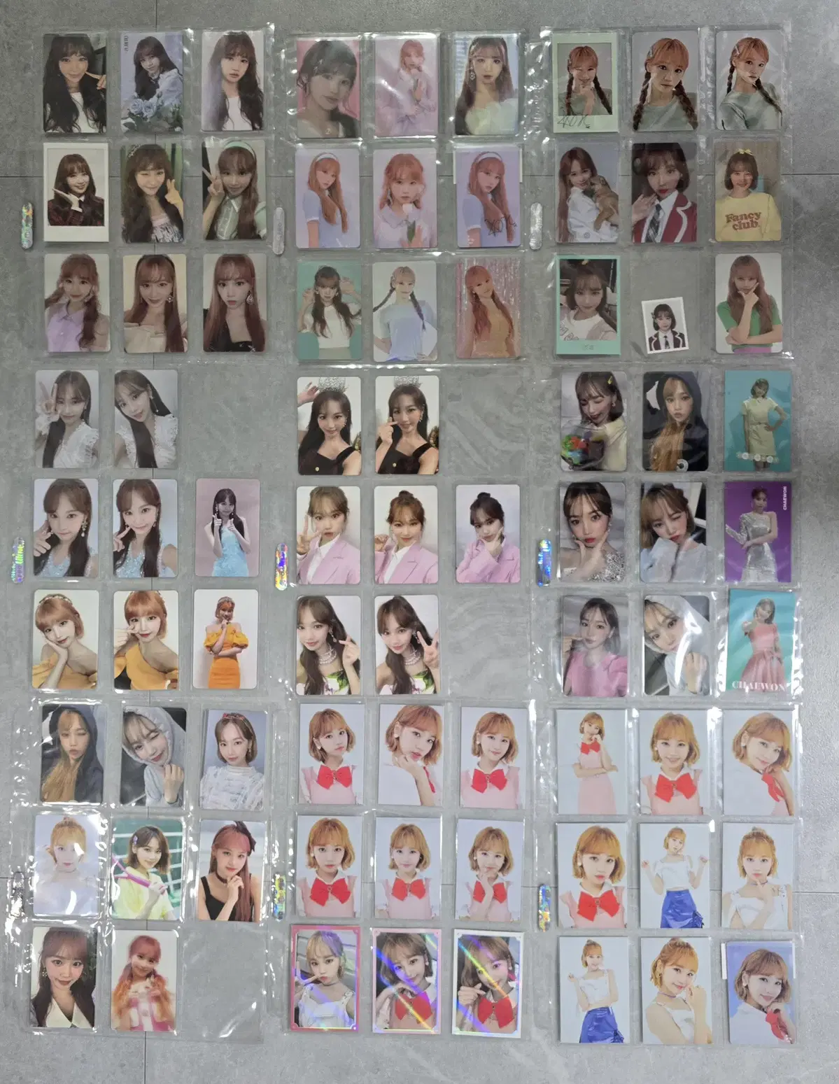 IZ*ONE chaewon photocard, raw, album comp (bulk)