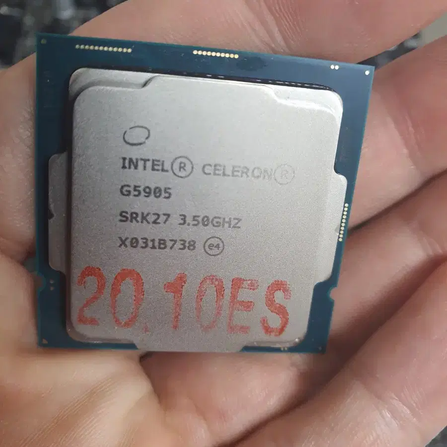 g5905 cpu  h410m 메인보드