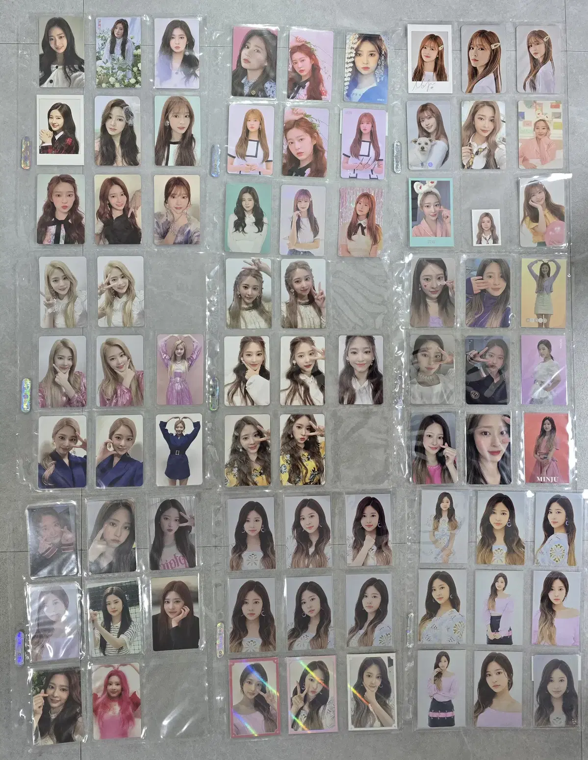 IZ*ONE Min Min photocard, headshot, album comp (bulk)