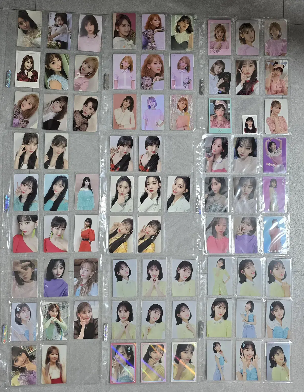 IZ*ONE sakura photocard, raw, album comp (bulk)