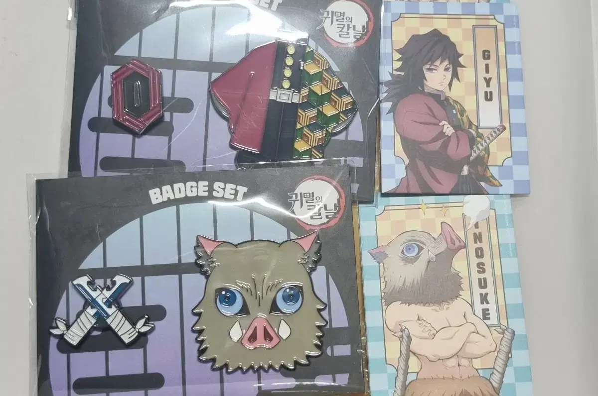 Demon Slayer CGV Badge Kiyu Inosuke bulk sells