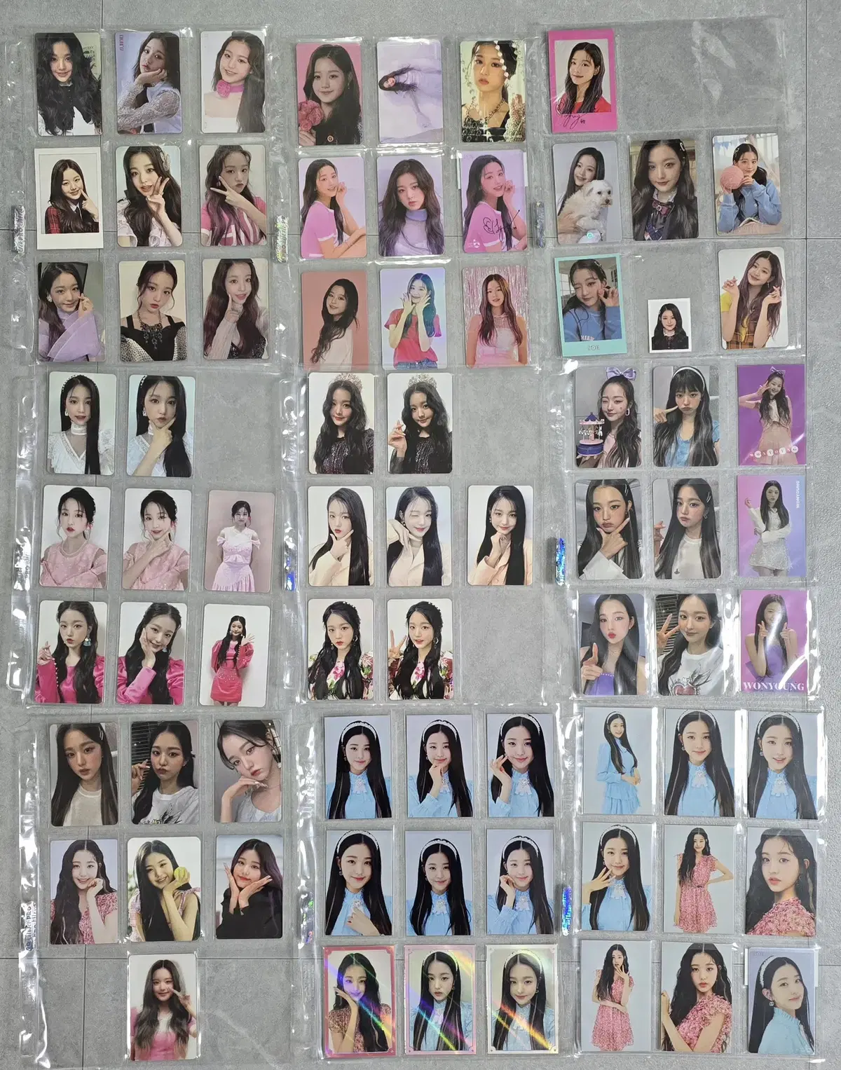 IZ*ONE wonyoung photocard, raw, album comp (bulk)