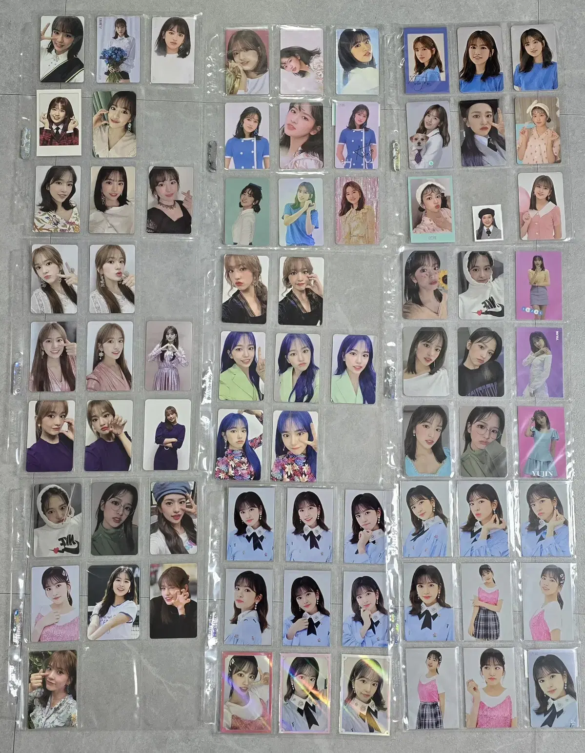 IZ*ONE yujin photocard, raw, album comp (bulk)