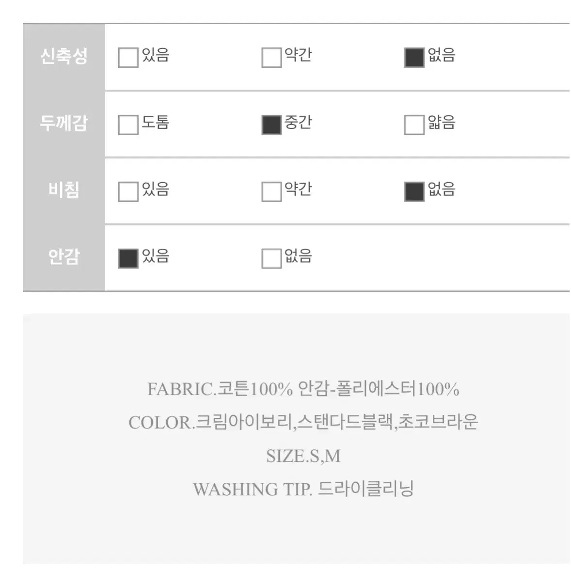 메이빈스 코듀로이 미니 스커트(속바지o) 블랙 M