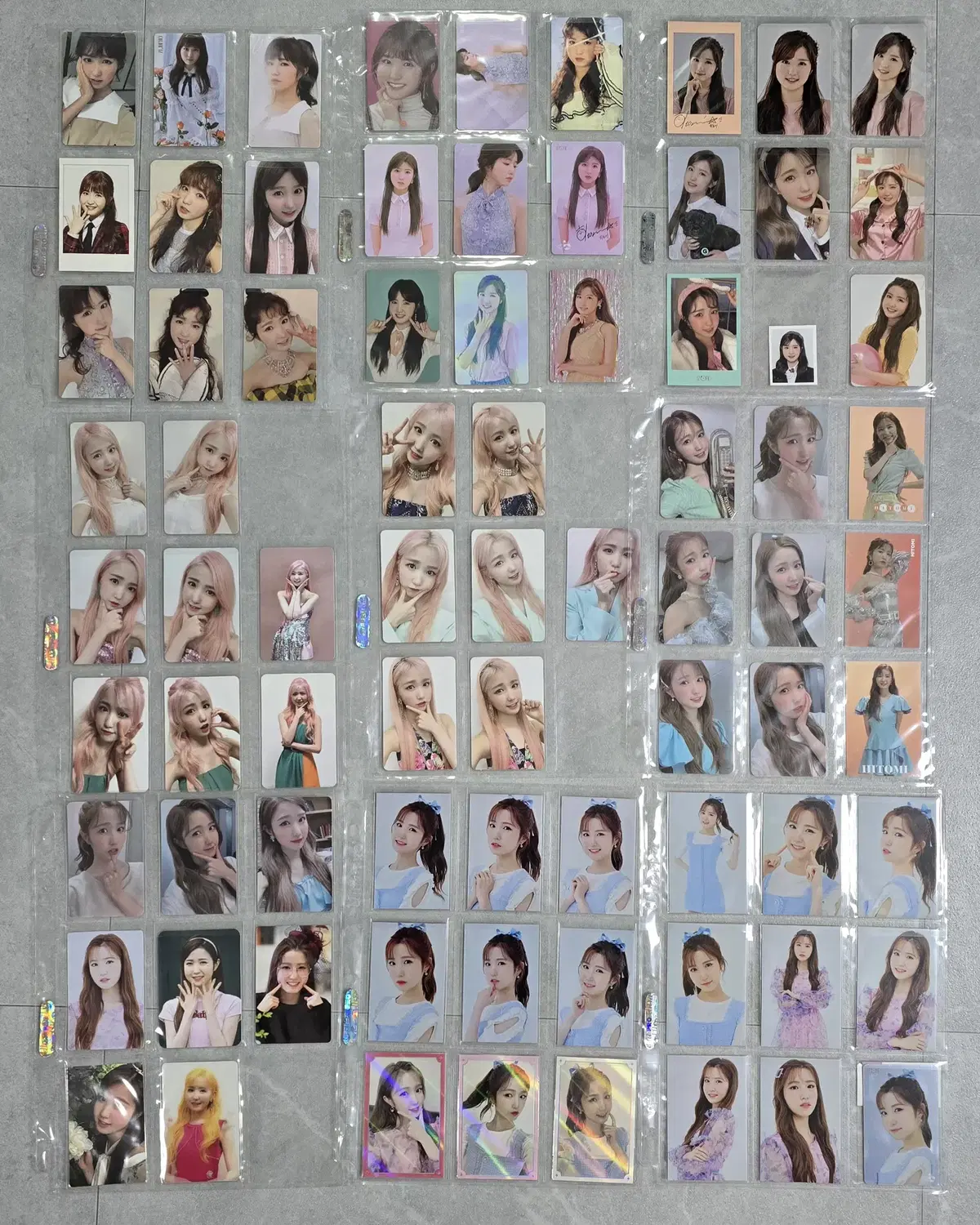 IZ*ONE Hitomi photocard, raw photo, album comp (bulk)