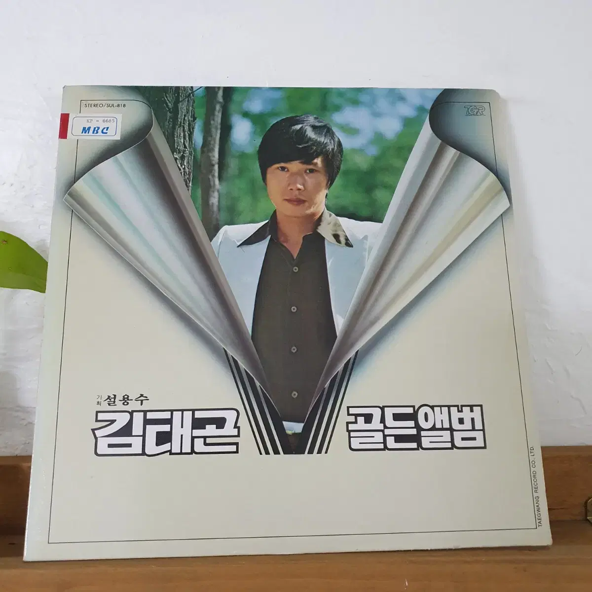 김태곤 골든앨범 LP  1985    망부석