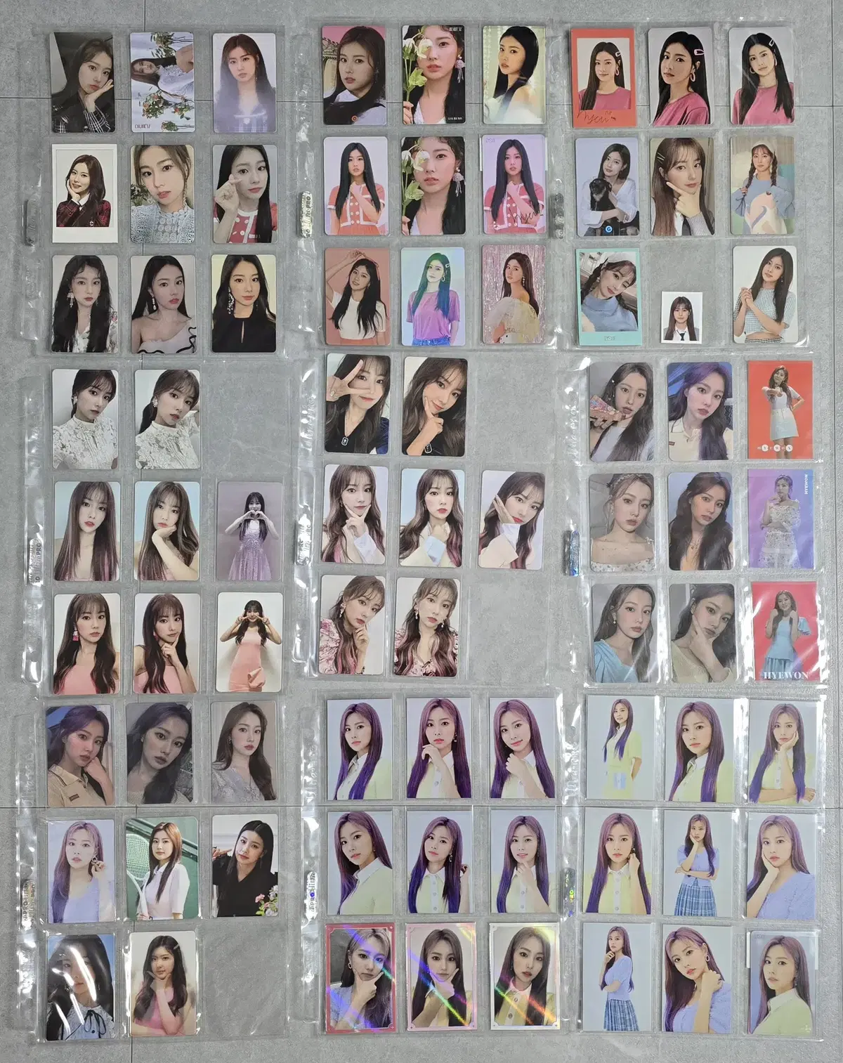 IZ*ONE Hyewon photocard, raw photo, album comp (bulk)