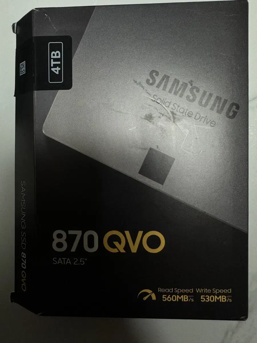 삼성 정품 SSD 870 QVO 4TB