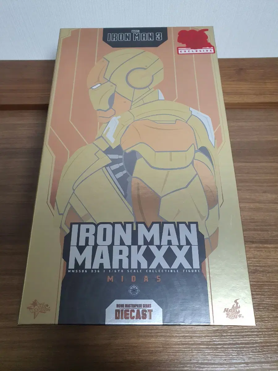 Hot Toys Iron Man Mark 21 Midas 20th Anniversary Edition