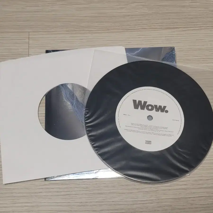 포스트 말론 Wow. 7인치 lp