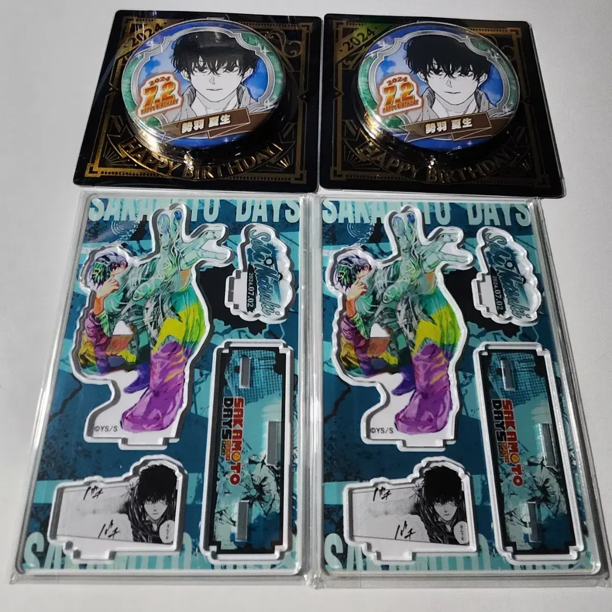 Sakamoto Days Sakadei Seba Natsuki Diorama Can Badge sealed in bulk