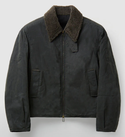 Coors Waxed Cotton Washed Deck Bomber S