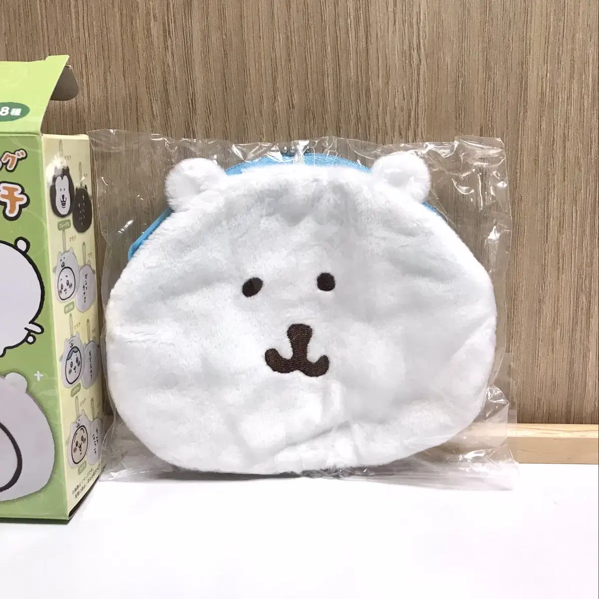 농담곰 오카오 파우치 키링 인형