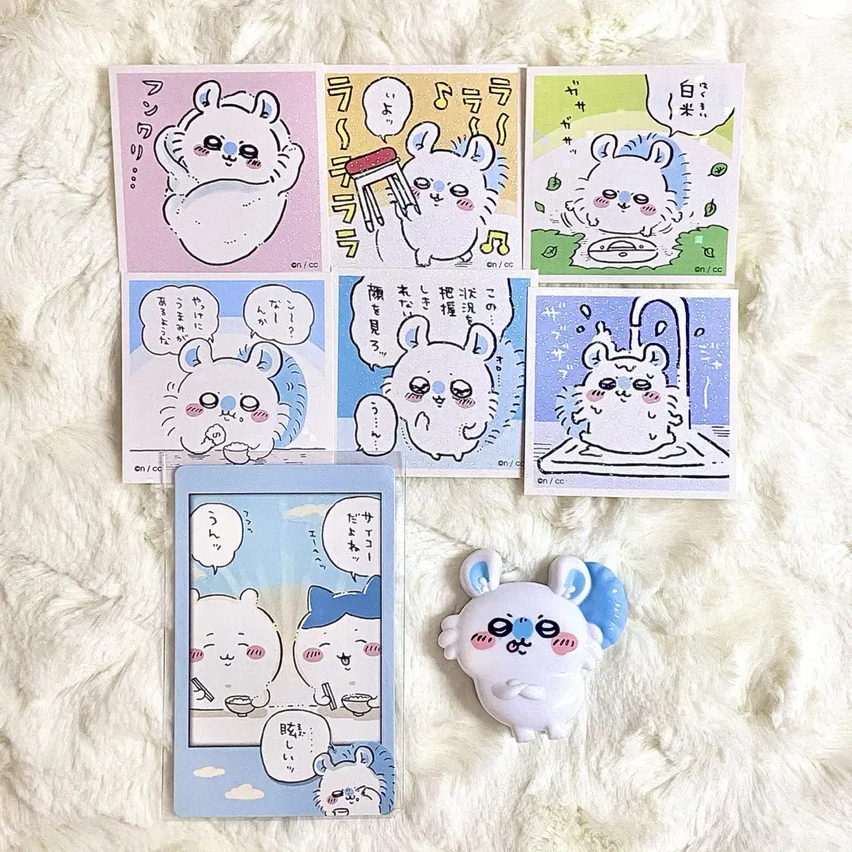 Bulk) Chiikawa Momonga Seal Stickers sticker SnapMaid Clips