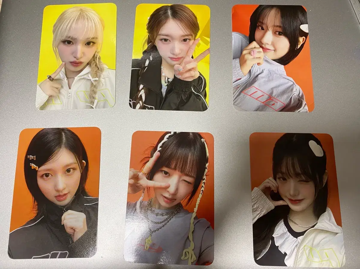 ive puma puma photocard full set sell jang wonyoung liz leeseo ahn yujin lay gaeul