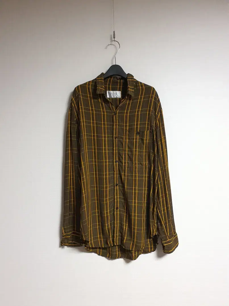 Time Homme TIME Check Shirt 95 size