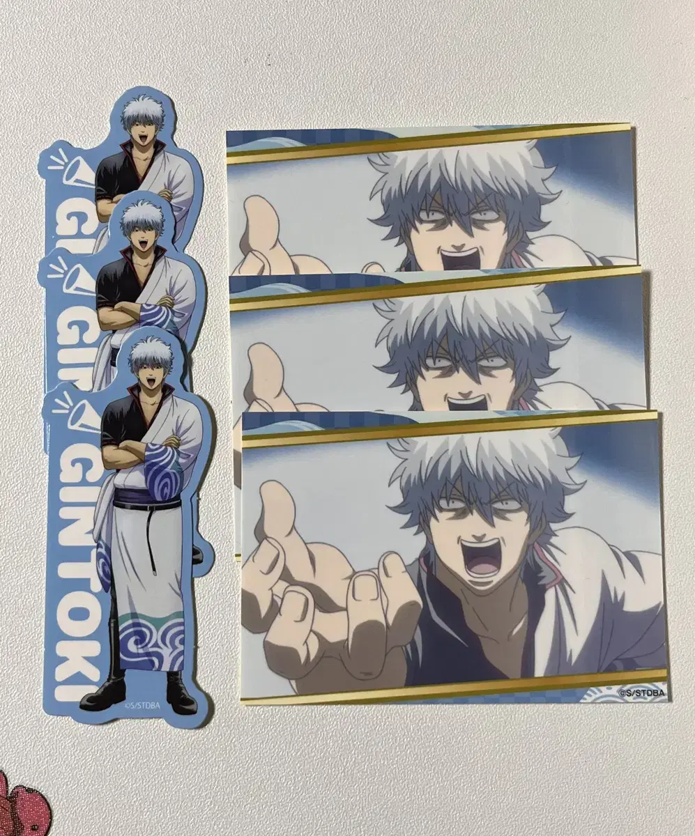 Gintama Lawson 100 Collaboration Gintoki Sticker