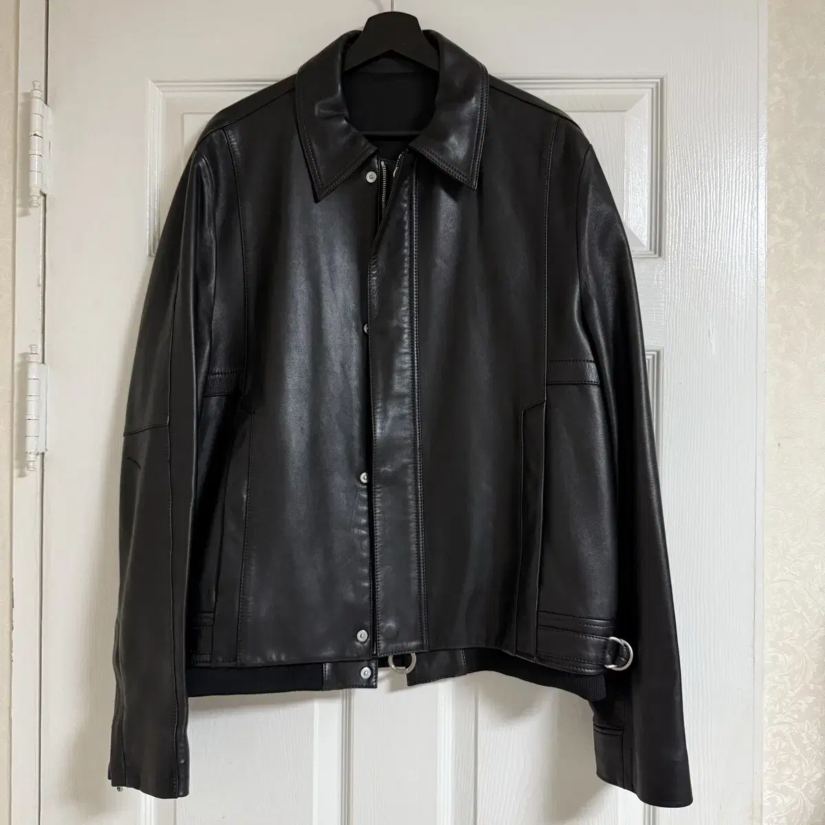 [50(105)] Solid Homme Lambskin Jacket