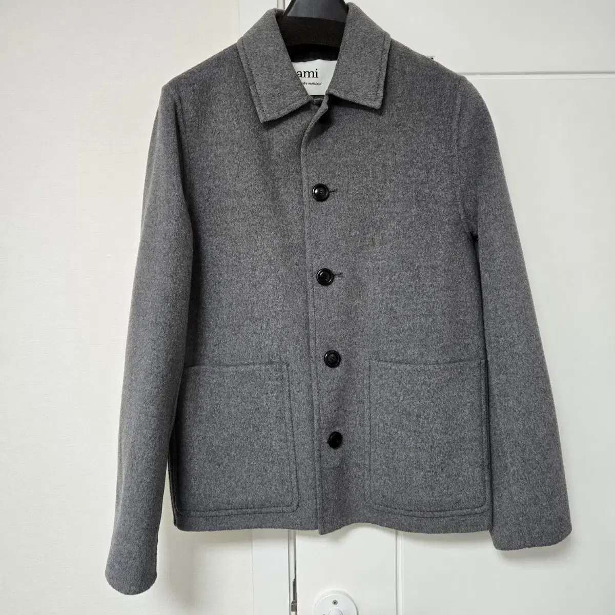 [S]ami ami Double-faced cashmere coat jacket