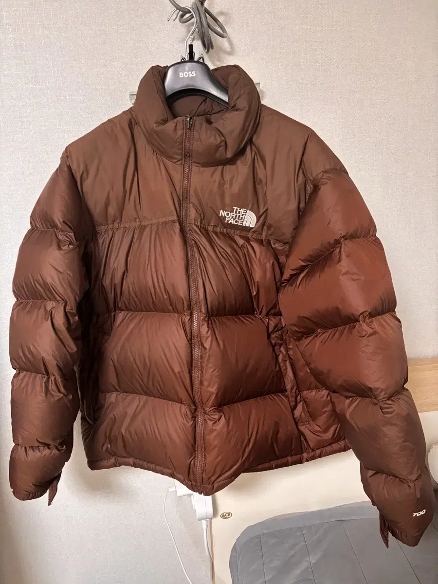 The North Face 1996 Retro Nopsie Puffer Jacket Dark Oak