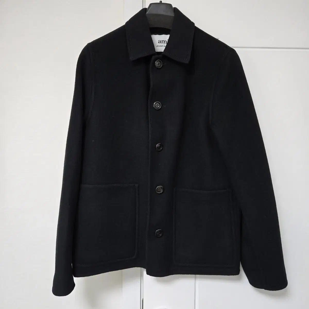 [S]ami ami Double-faced cashmere coat jacket