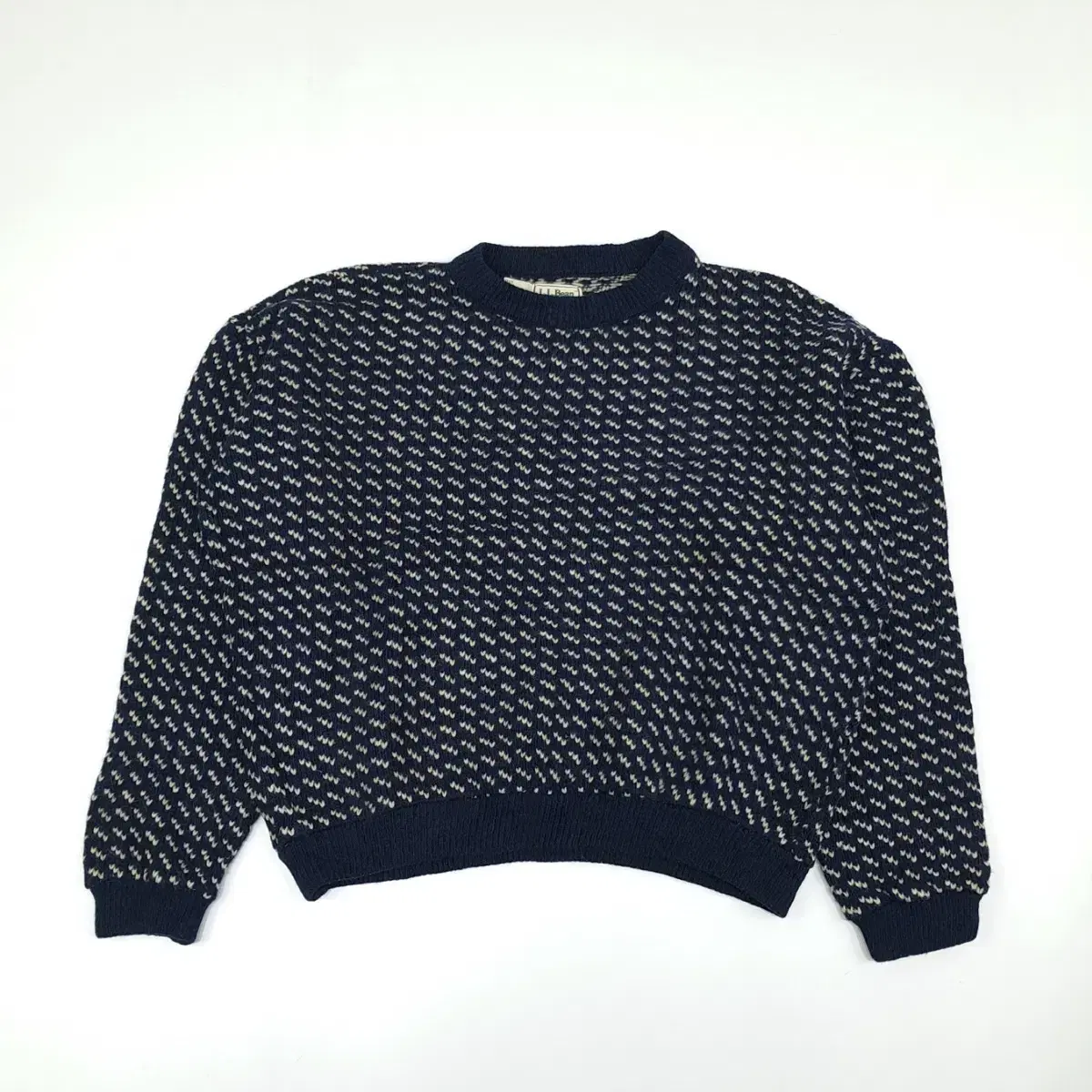 (CS156)L Elvin 80s Norwegian Birdseye Sweater knit