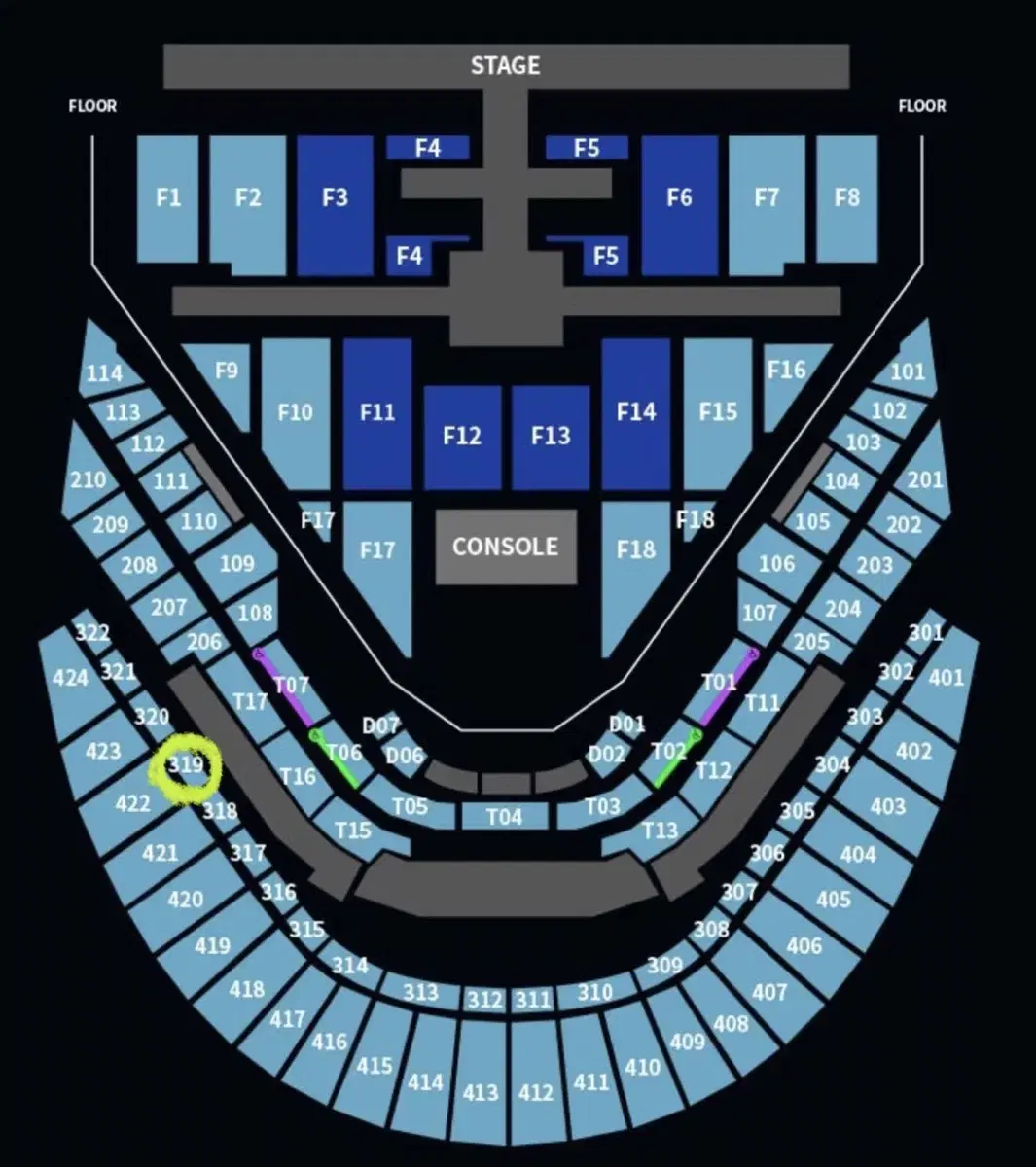 NCT 127 엔시티 127 콘서트 첫콘 3층 원가양도