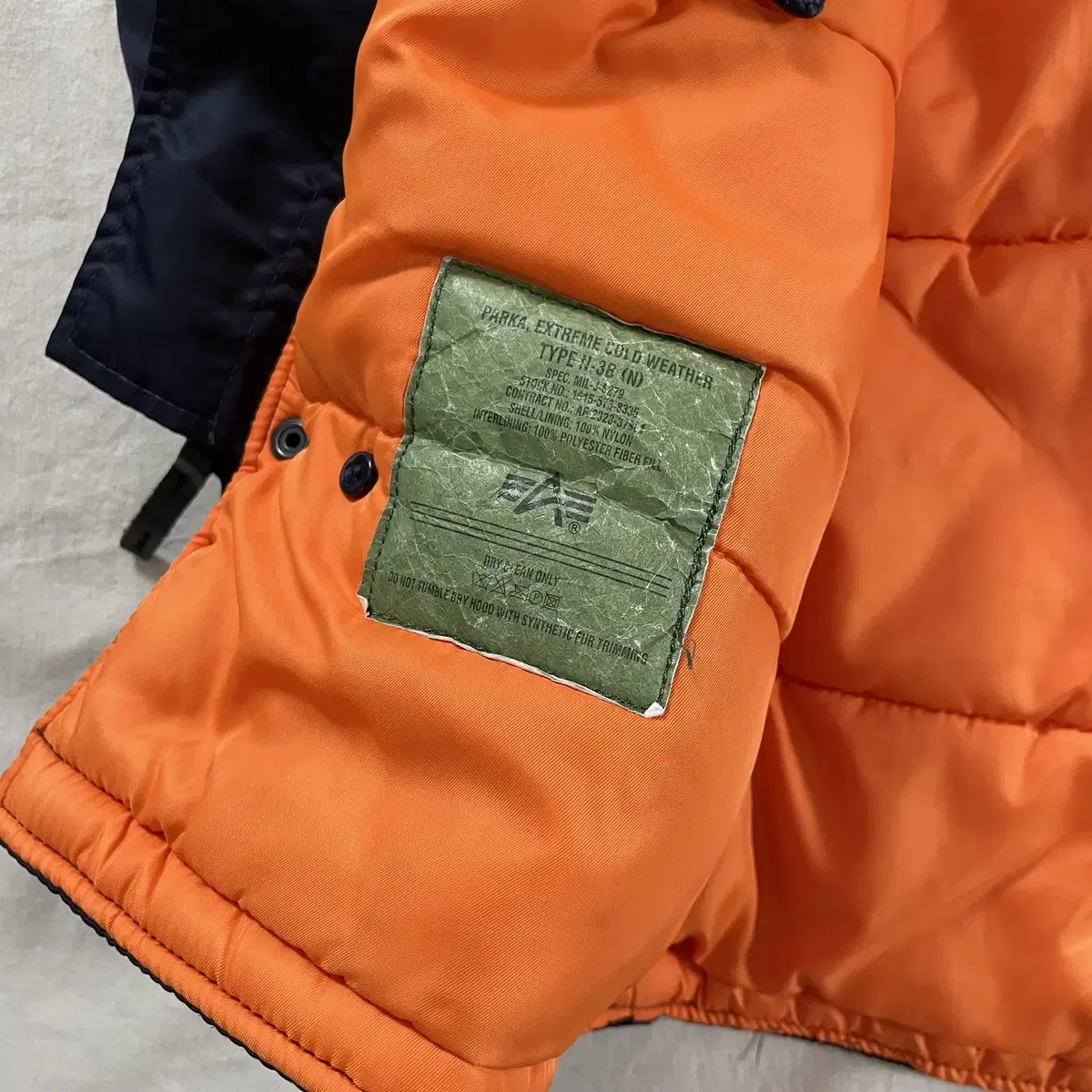 Alpha Industries 알파인더스트리 N-3B 자켓 M