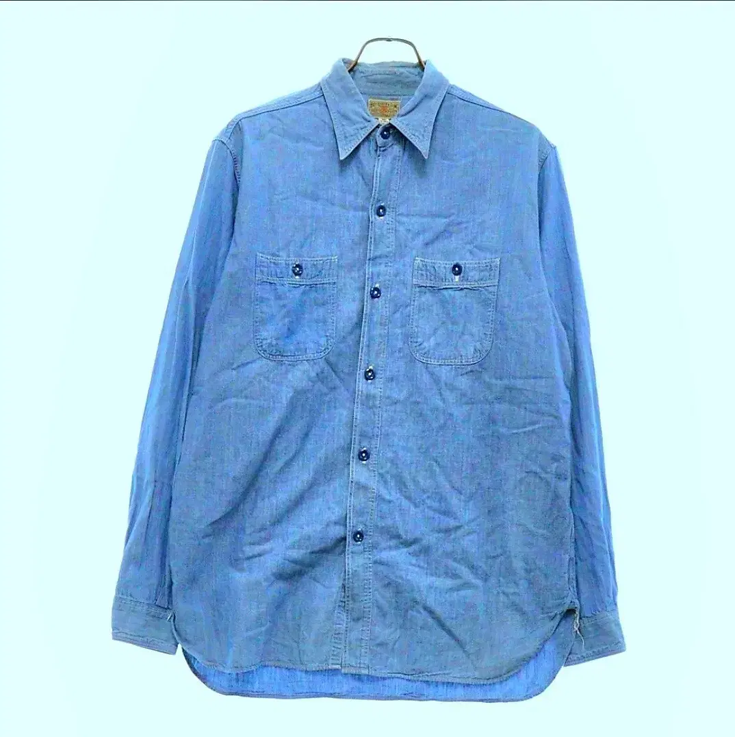 Burleson Chambray Shirt 16-16 1/2