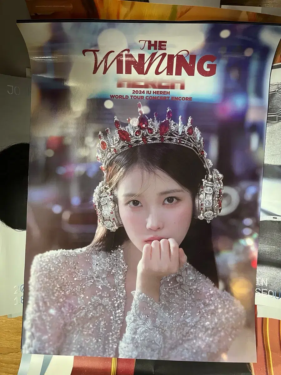 IU Concert THE WINNING Official Poster