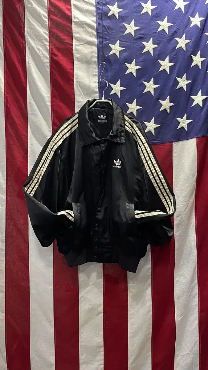 90s adidas Big Logo Track Bomber Jacket 110