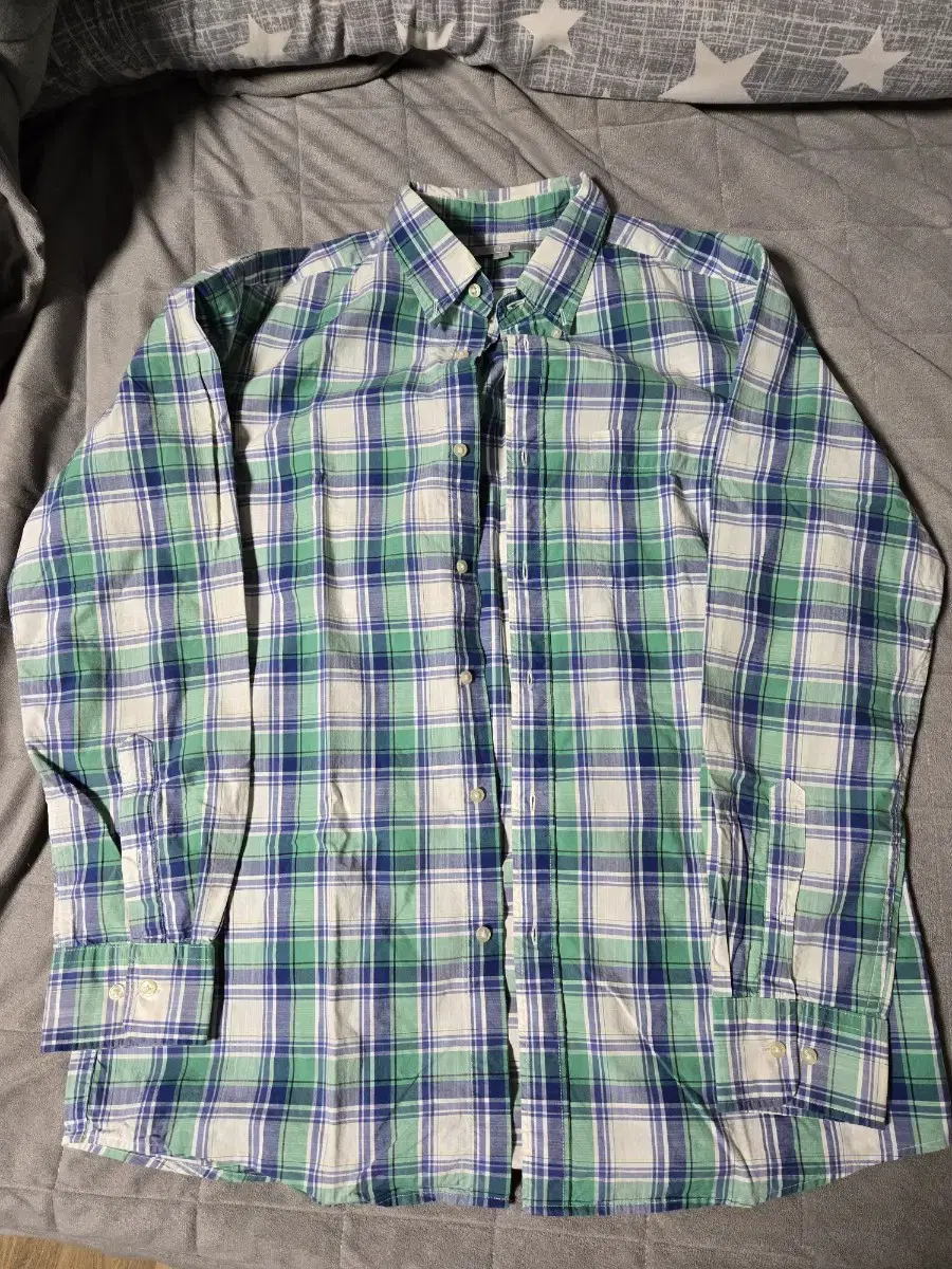 Uniqlo Long-sleeved check shirt size XL