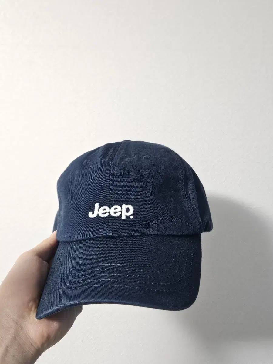 jeep 볼캡 네이비