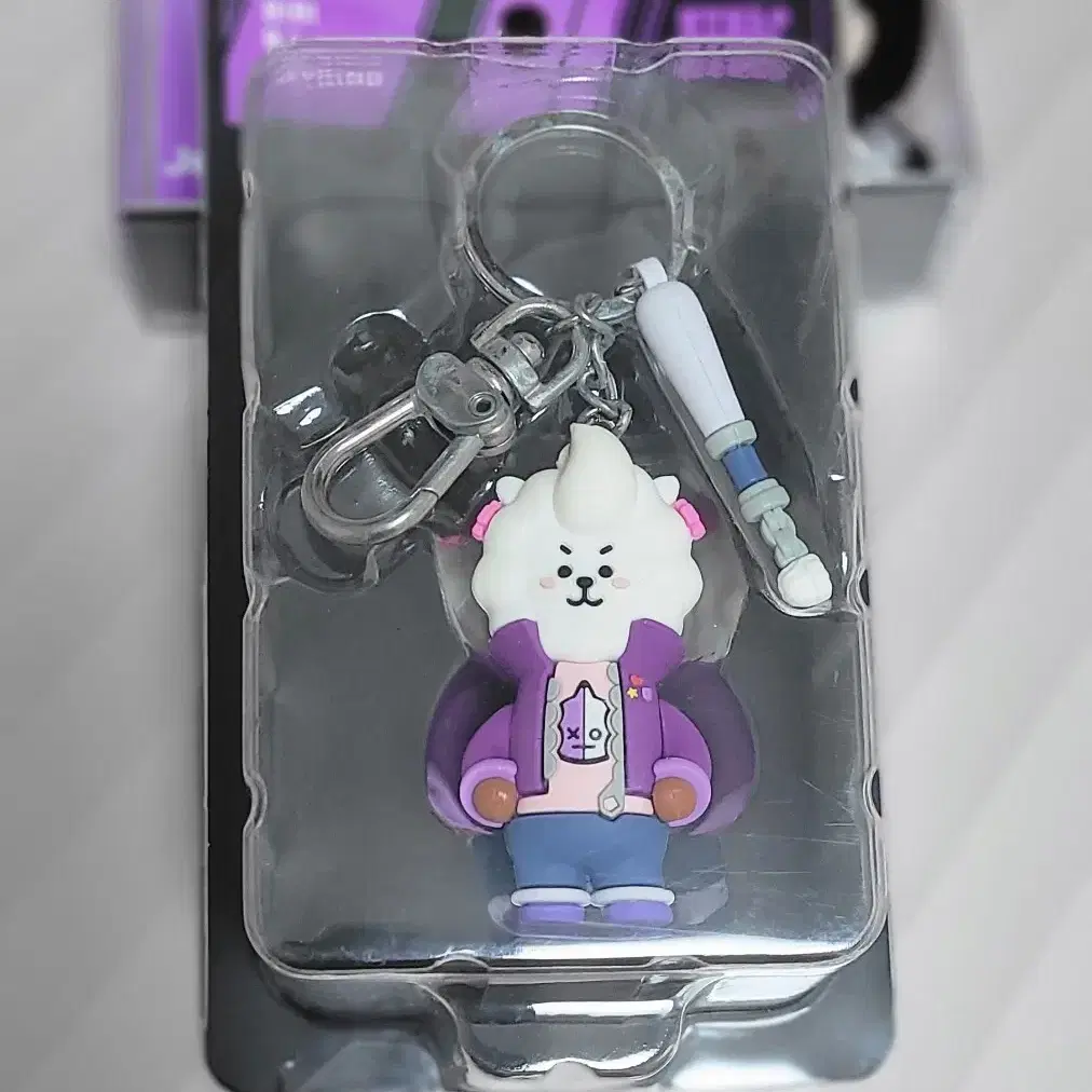 브롤스타즈 BT21 BIBI 알제이 피규어 키링(미개봉)