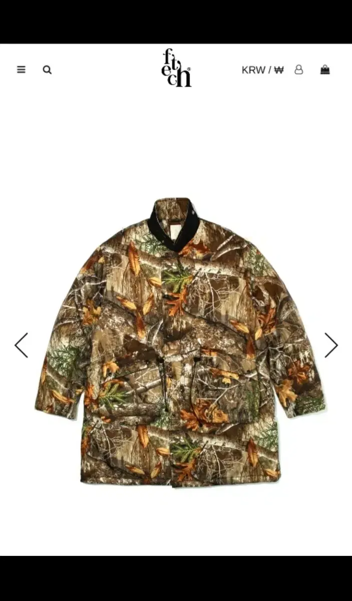 [Fetch] Fetch Realtree Balmacan Jacket