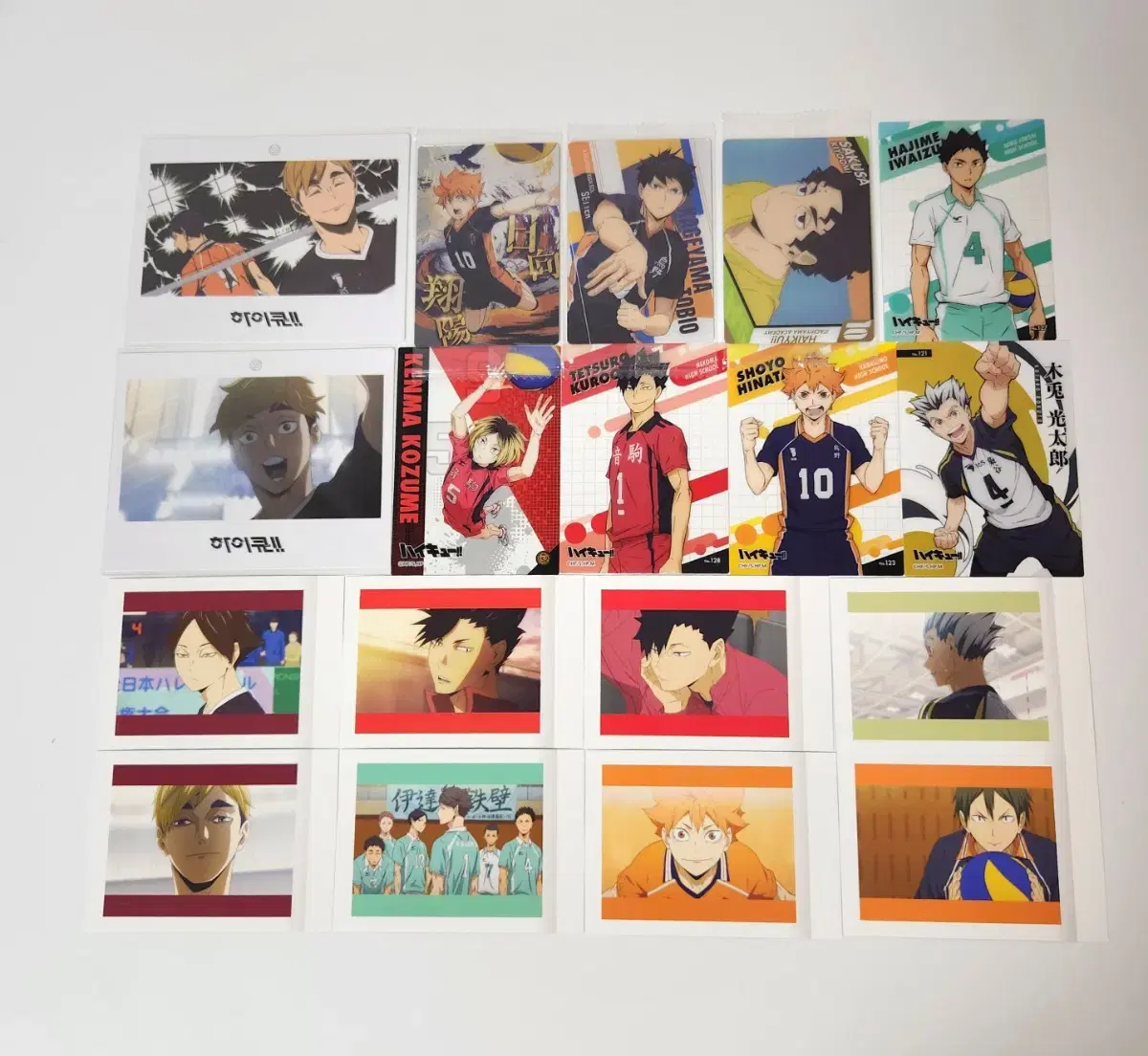 *bulk* haikyuu pasha kard wehaskard clearcard metalcard