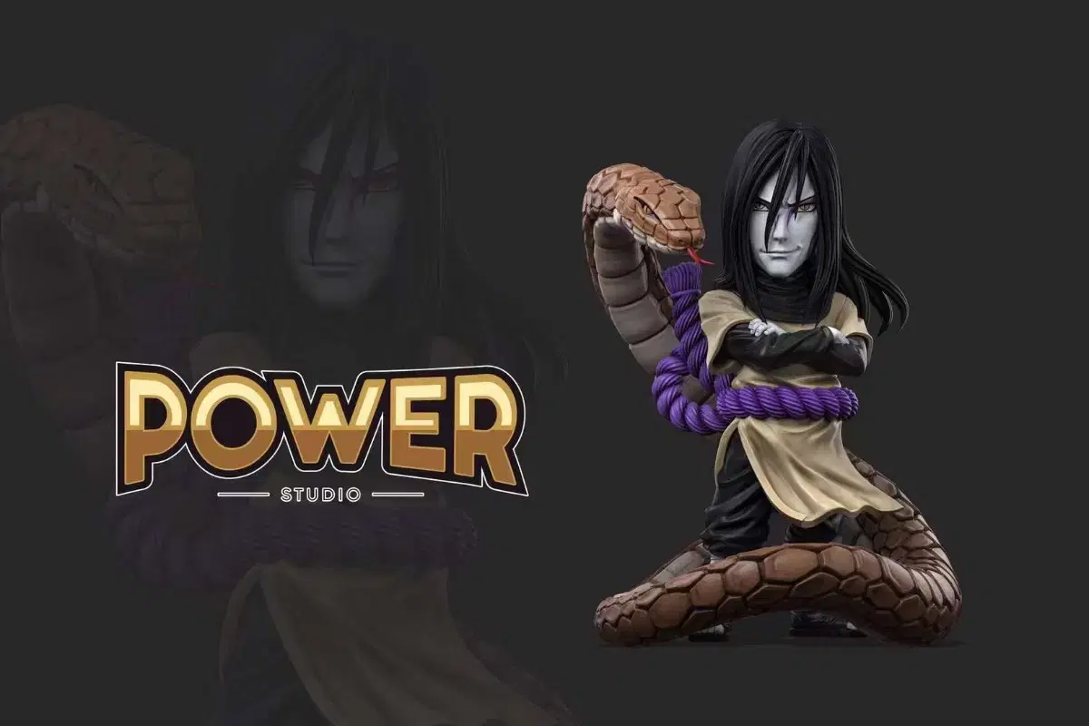 (Pre-Order) Power Orochimaru Resin Statue Naruto Resin Statue