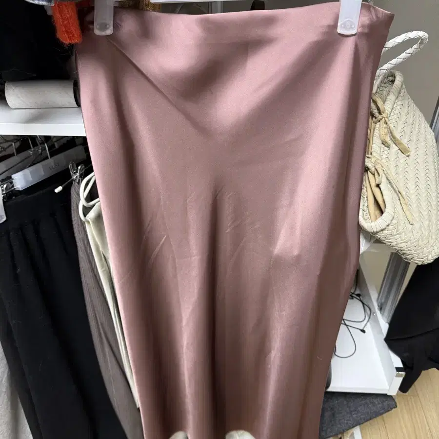 Zara satin skirt