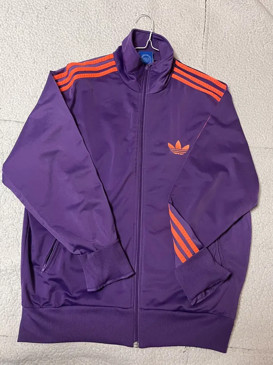 Adidas Firebird Tracktop Purple & Neon Orange