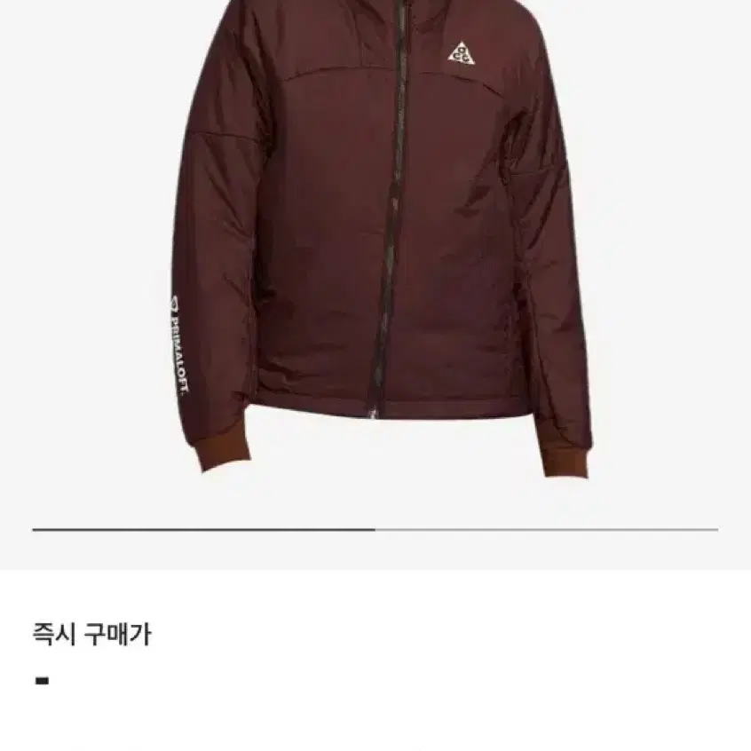 나이키 ACG 써마핏 ADV 로프 드 도프 풀 집 자켓 브라운 바살트