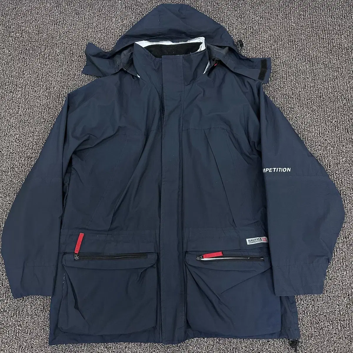 Nautica Captain's Windbreaker Jacket Navy 2XL