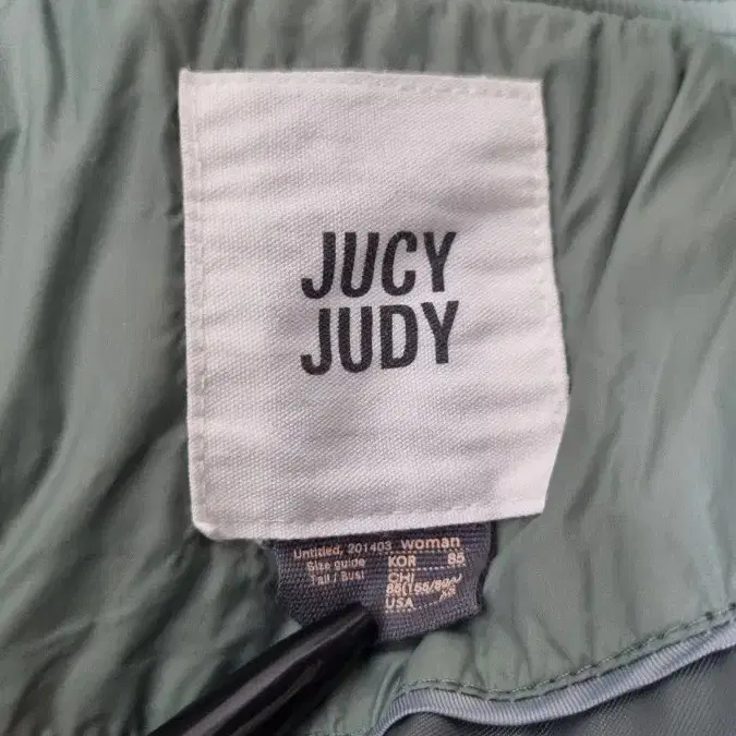 165)JUCY JUDY 쥬시쥬디 오리털패딩