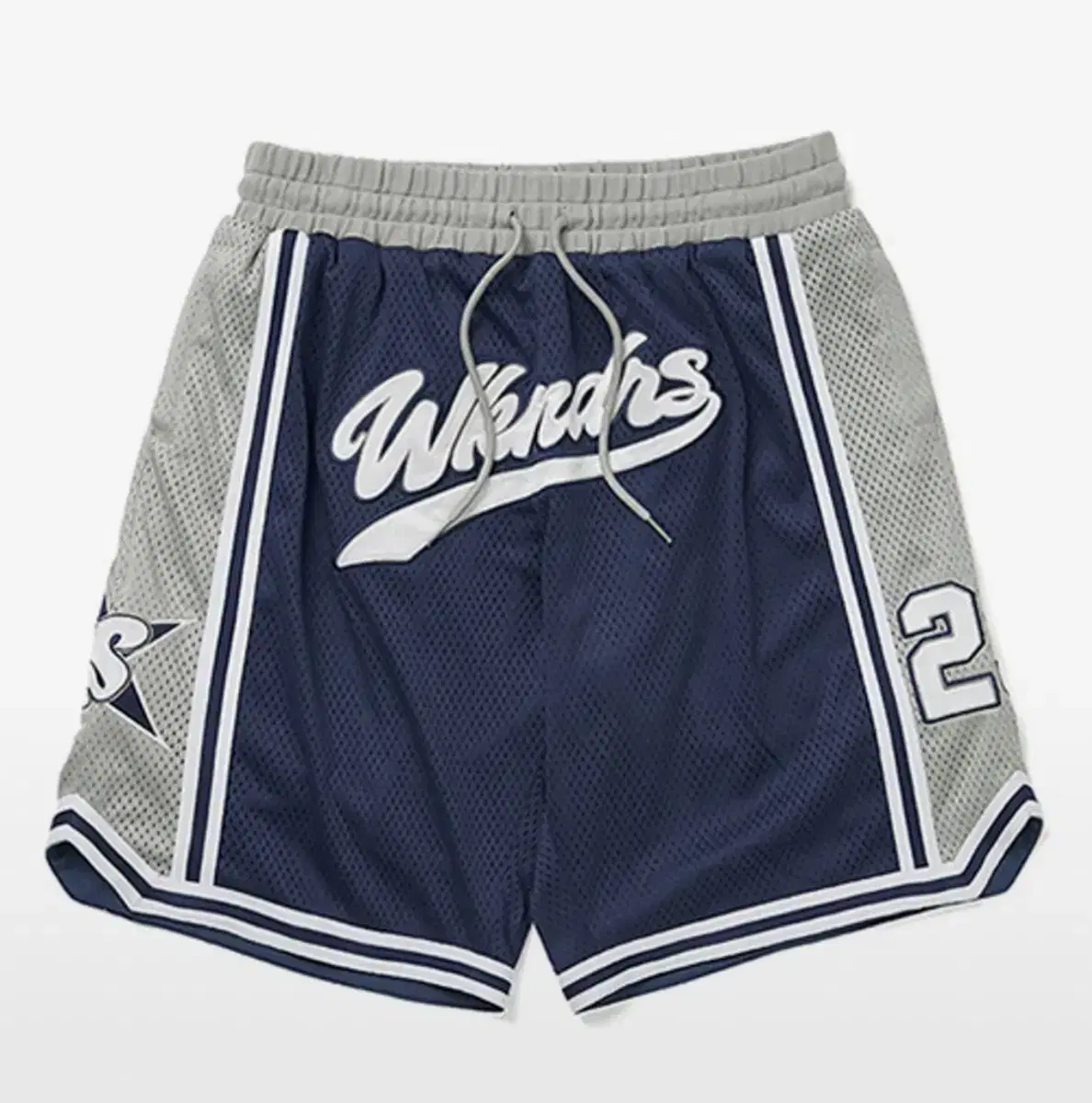 wickanders basketball shorts (navy) m