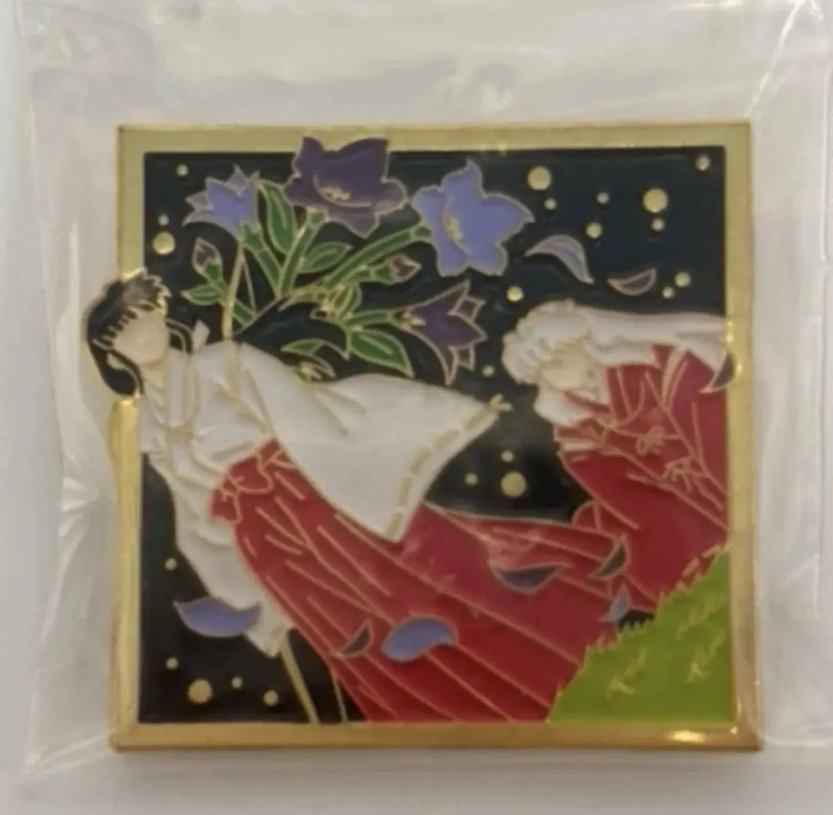 Inuyasha Gold-plated Badge of Keum