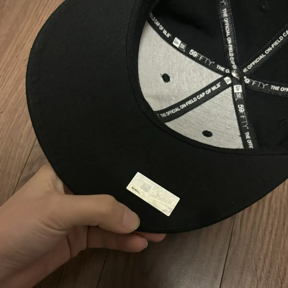 뉴에라 59FIFTY 캡 모자 블랙