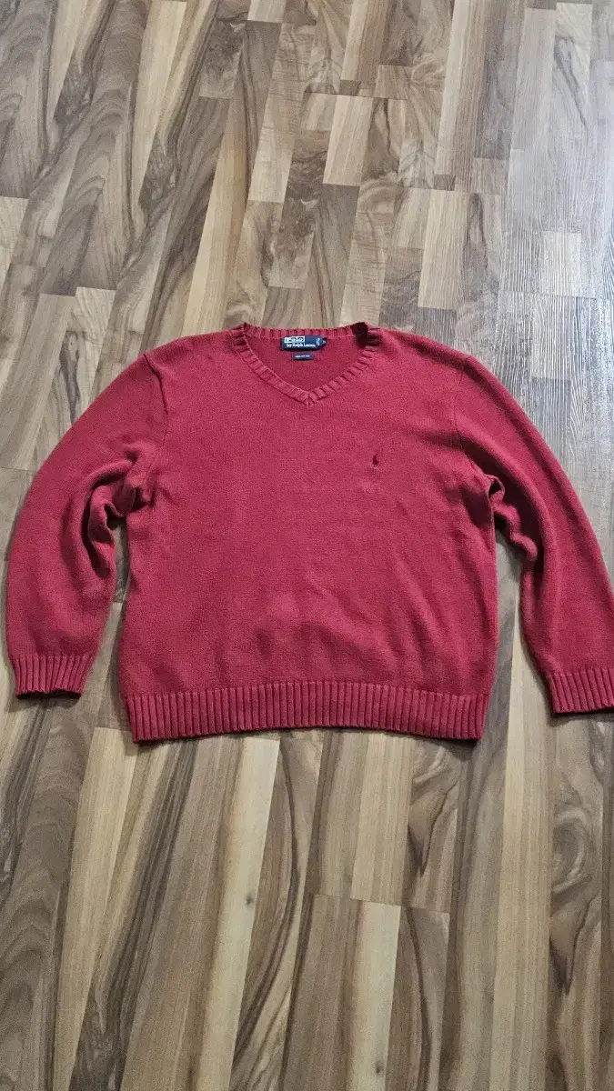 Polo Red Knit XL