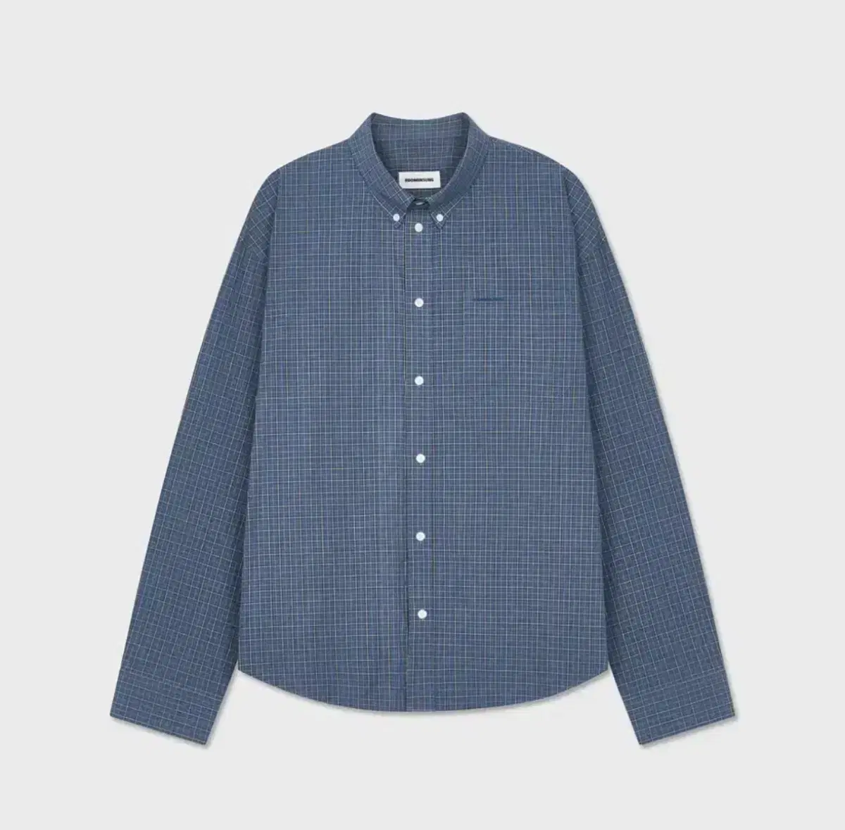 Koo Min Sung Bloo Check Shirt S