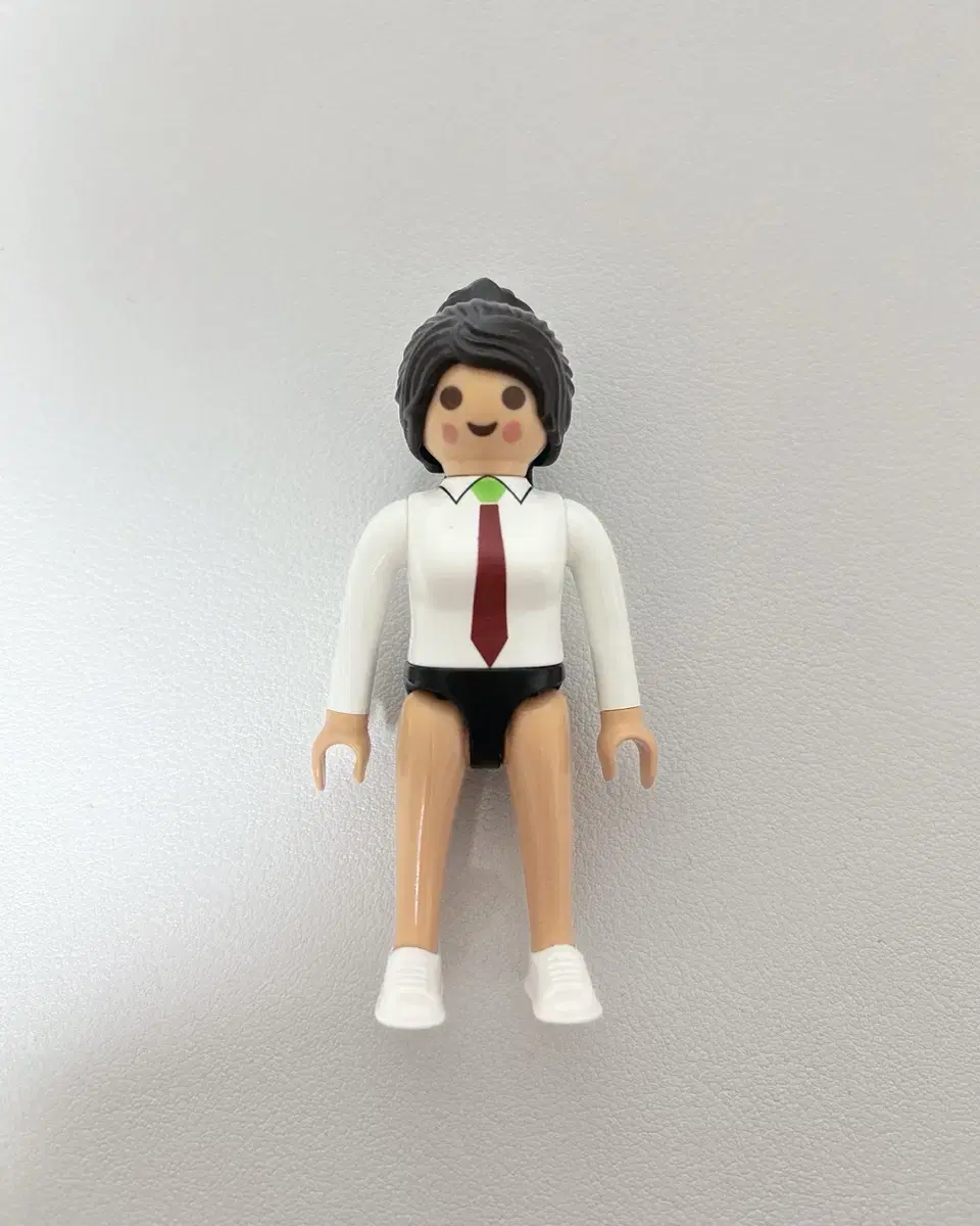 The pizza lady who lost her Playmobil skirt.