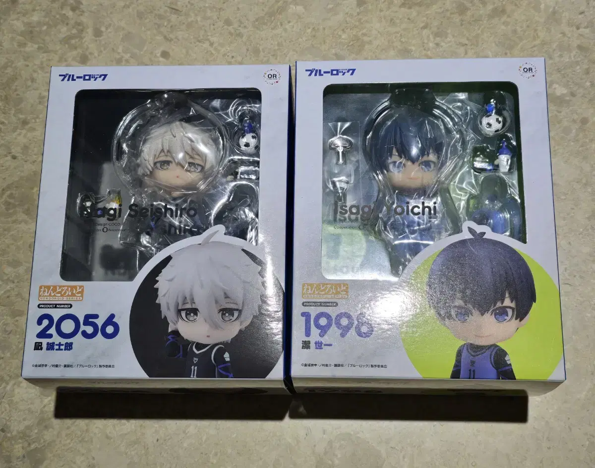 unsealed) BLUELOCK Nendoroid Isagi Yoichi Nagi Seishiro