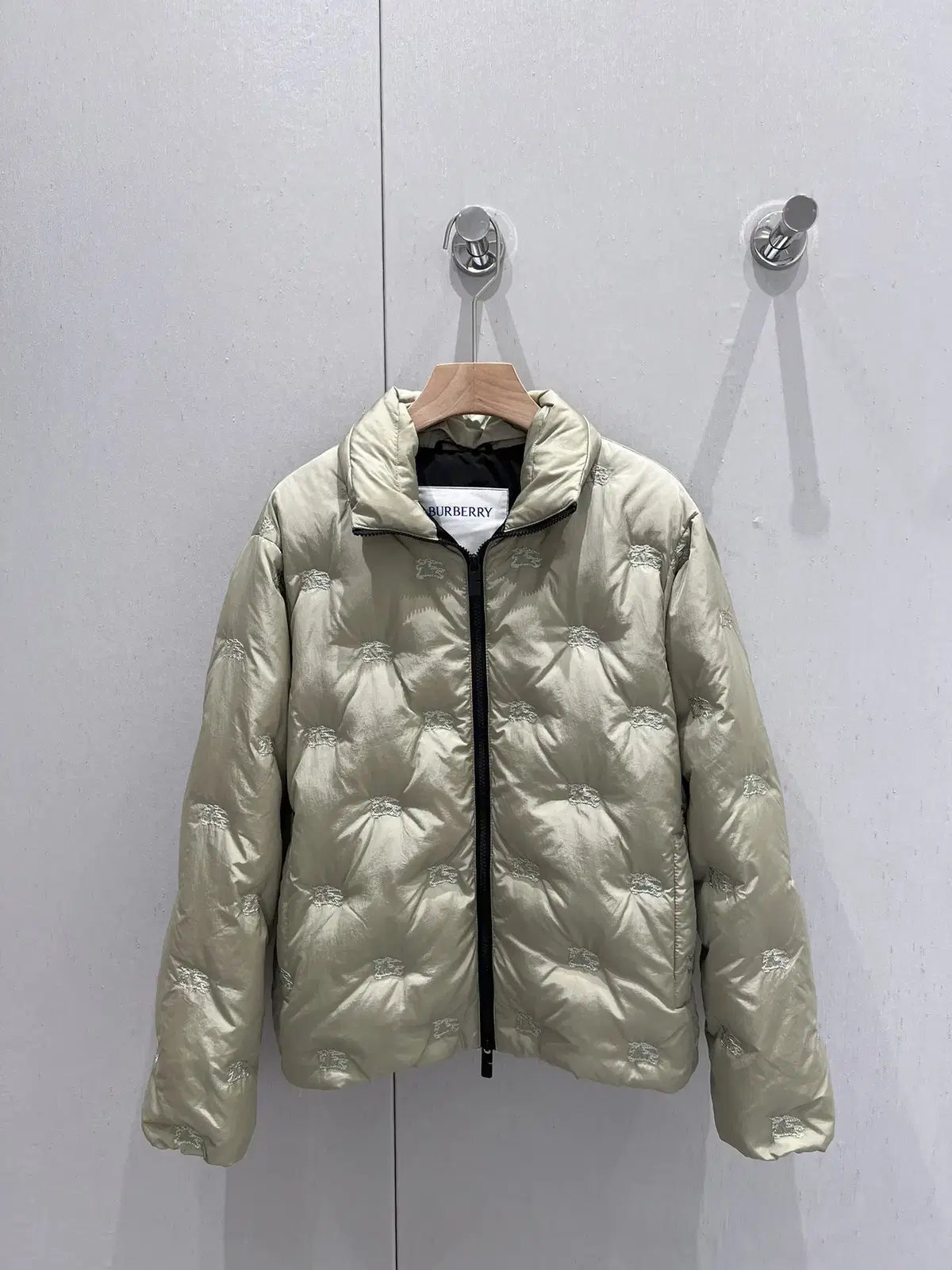 Burberry Unisex gaeul Winter Green Jacket Coat Padded